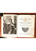 VITA DELLA VENERABILE MADRE ROSA MARIA SERIO Giuseppe Gentili 1741 Libro Antico