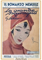 LA GRANDE MURAGLIA di G Pekar marzo 1933 IL ROMANZO MENSILE Rivista Vintage
