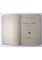 I LIRICI GRECI ELEGIA E GIAMBO di Giuseppe Fraccaroli 1910 Fratelli Bocca Libro