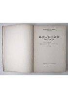 STORIA DELL'ARTE ITALIANA volume 3 di D'Ancona Wittgens Gengaro 1962 Bemporad