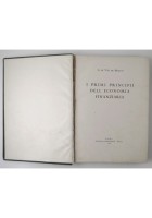 I PRIMI PRINCIPII DELL'ECONOMIA FINANZIARIA di De Viti De Marco 1928 Sampaolesi