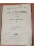 LA GIOCONDA di Ponchielli PIANOFORTE SOLO spartito completo 1918 Ricordi Libro