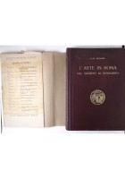 L'ARTE IN ROMA dal seicento al novecento di Aldo De Rinaldis 1948 Cappelli Libro