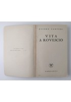 VITA A ROVESCIO di Ettore Cantoni 1943 Garzanti I edizione Libro Romanzo