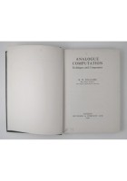 ANALOGUE COMPUTATION di Williams 1961 Heywood Techniques and Components Libro