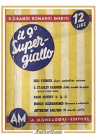 IL NONO SUPERGIALLO 5 romanzi 1941 Mondadori D'Errico Scerbanenco Libro giallo