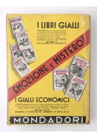 IL NONO SUPERGIALLO 5 romanzi 1941 Mondadori D'Errico Scerbanenco Libro giallo
