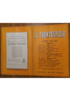 IL FRONTESPIZIO agosto 1935 Rivista letteratura Soffici Fallacara Manzù Giordani