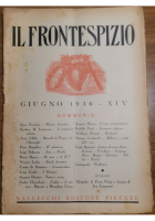 IL FRONTESPIZIO giugno 1936 Rivista letteratura Bargellini Giordani Branca Cambi