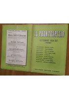 IL FRONTESPIZIO settembre 1934 Rivista letteratura Bargellini D'Alberto Sala