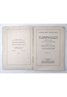 TURANDOT libretto d'opera musica di Puccini 1932 Ricordi Vintage Cisari illustra