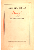 SAGGI di Luigi Pirandello 1952 Mondadori Libro