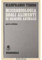 MICROBIOLOGIA DEGLI ALIMENTI DI ORIGINE ANIMALE di Tiecco 1987 Edagricole Libro