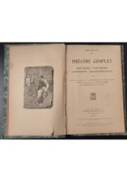 THEATRE COMPLET di Aristophane 1908 Bauche Libro Les Nuees cuepes Lysistrata
