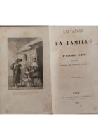 LES ANGES DE LA FAMILLE di Desbordes Valmore 1834 Bonneville Libro antico II ed