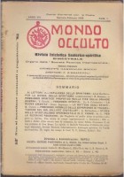 MONDO OCCULTO rivista iniziatica esoterico spiritica 1928 Kardec Bozzano Legrang