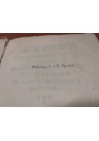 ORDINI APPARTENENTI AL GOVERNO DELL'HOSPITALE GRANDE DI MILANO 1642 Libro antico