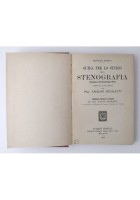 GUIDA PER LO STUDIO DELLA STENOGRAFIA di Aroldo Nicoletti 1918 Hoepli manuale