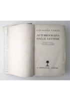AUTOBIOGRAFIA DALLE LETTERE di Giuseppe Verdi 1941 Mondadori I edizione libro
