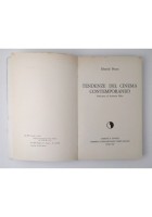 TENDENZE DEL CINEMA CONTEMPORANEO di Edoardo Bruno 1965 Samonà e Savelli Libro