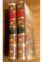 LE OPERE STORICHE DI CORNELIO TACITO 2 volumi completo 1822 Bettoni libro antico