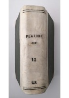 FILEBO O DEL PIACERE Ruggero Bonghi 1895 Bocca Dialoghi di Platone Libro Antico