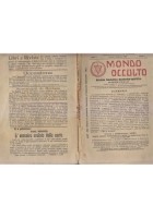 MONDO OCCULTO 1921 anno I rivista iniziatica esoterico spiritica Annata 6 numeri