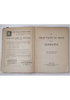 IL TRATTATO DI PACE CON LA GERMANIA 1919 Riccardo Quintieri Libro I guerra W W