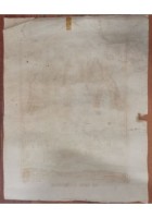 LE ANIME PEZZENTELLE manifesto antico Santino '800 Litografia Apicella Napoli