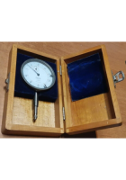 COMPARATORE CENTESIMALE Vintage Helios a orologio in custodia legno anni '50