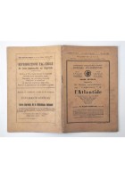 LES THEORIES CONTRADICTOIRES SUR L'EMPLACEMENT DE L'ATLANTIDE 1927 Libro Devigne