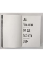 UNA PREGHIERA TRA DUE BICCHIERI DI GIN di Nicola Gaeta 2011 Libro Jazz Italiano