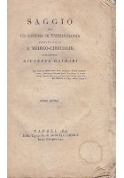 SAGGIO DI UN SISTEMA DI FARMACOLOGIA TOMO PRIMO 1817 Picerno - Agnello Nobile Libro Antico