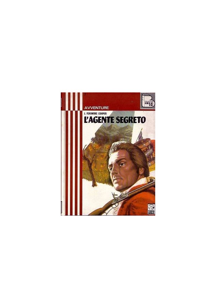 L'AGENTE SEGRETO di J. Fenimore Cooper ILLUSTRATO da Nardini 1972 Topo Biblio