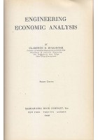 ENGINEERING ECONOMIC ANALYSIS di Clarence E. Bullinger 1950 McGraw Hill