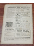 L'ILLUSTRAZIONE ITALIANA 31 luglio 1881 Monumento Eleonora D'arborea Giornale