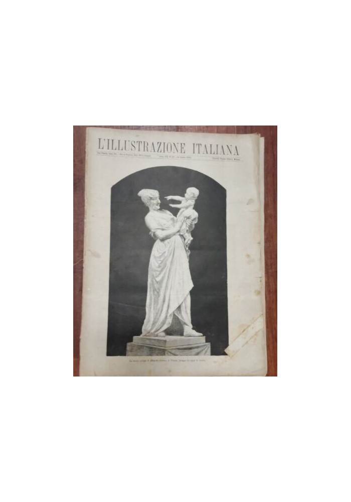 L'ILLUSTRAZIONE ITALIANA 14 agosto 1881 Sul lago di Como Esposizione Nazionale
