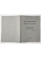 SACRARIO DEGLI ALLIEVI I mostra nazionale dell'istruzione tecnica 1936 Libro