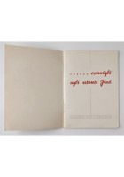 CONSIGLI AGLI UTENTI FIAT 1953 Fiat libretto manutenzione automobile brochure