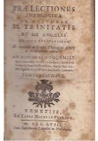 PRAELECTIONES THEOLOGICAE MYSTERIO SS TRINITATIS volume II 1758 Honorato Tournely