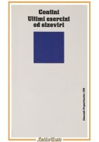 ULTIMI ESERCIZI ED ELZEVIRI 1968 1987 di Gianfranco Contini 1995 Einaudi Libro