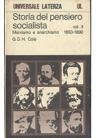 STORIA DEL PENSIERO SOCIALISTA Marxismo e anarchismo vol.II 1979