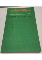 ELEMENTI DI LOGICA Di E J Lemmon 1975 Laterza Biblioteca Cultura Moderna Libro