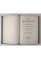 TEORIA DELLE OBBLIGAZIONI NEL DIRITTO MODERNO ITALIANO di Giorgi 1876 Libro