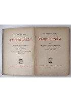 RADIOTECNICA di Ernesto Montù 3 VOLUMI 1945 Hoepli Libro manuale ricezione radio