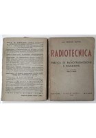 RADIOTECNICA di Ernesto Montù 3 VOLUMI 1945 Hoepli Libro manuale ricezione radio