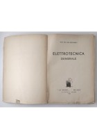 ELETTROTECNICA GENERALE di Luigi Sebastianelli 1948 La Prora libro manuale