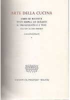 ARTE DELLA CUCINA 2 Volumi a cura di Emilio Faccioli 1966 Polifilo Libro