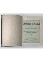 LA CONQUISTA DEL POLO SUD di Roald Amundsen Volume I 1913 Fratelli Treves Libro
