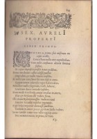 CATULLI TIBULLI PROPERTI nova editio Iosephus Scaligeri CASTIGATIONES 1577 Libro